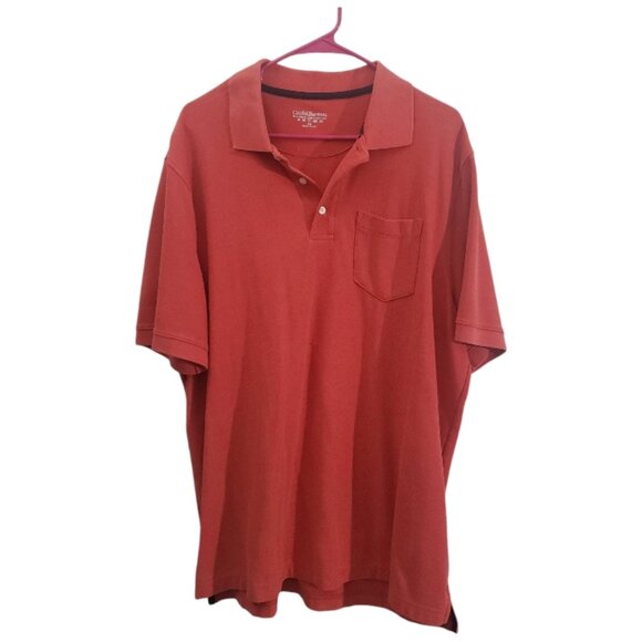 CT1875 Croft & Barrow Red Polo Shirt XL - Picture 1 of 3